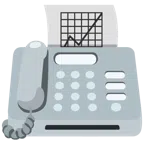 fax + grafico con andamento positivo