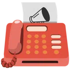 fax + megafono