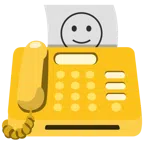 fax + faccina con sorriso accennato
