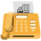 fax + camion