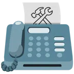 fax + martello e chiave inglese