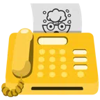 fax + testa che esplode