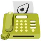 fax + avocado