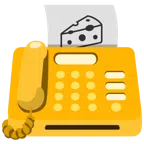 fax + fetta di formaggio