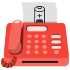 fax + batteria scarica
