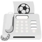fax + pallone da calcio