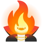 Feuer + Stöckelschuh