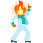 Feuer + Discokugel