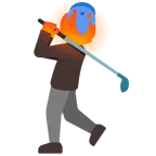 Feuer + Golffahne