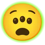 radioactive + anguished face