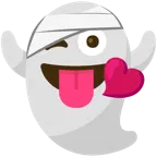 corazón vendado + fantasma
