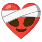 corazón vendado + alienígena