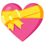 corazón vendado + corazón con lazo