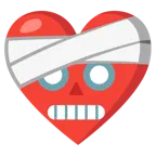 corazón vendado + robot