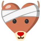 corazón vendado + ciervo