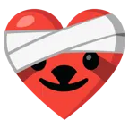 corazón vendado + perezoso