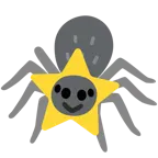 weißer mittelgroßer Stern + Spinne