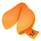 enraged face + fortune cookie