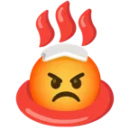 enraged face + hot springs