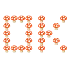 bouton OK + champignon