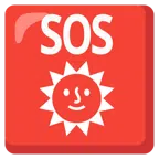 pulsante SOS + faccina sole
