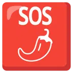 pulsante SOS + peperoncino