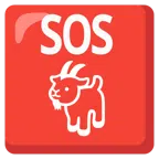 pulsante SOS + capra
