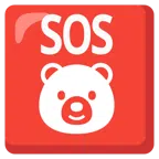 pulsante SOS + orso