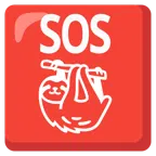 pulsante SOS + bradipo