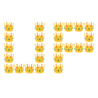 up按钮 + 皇冠