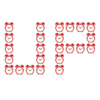 up按钮 + 闹钟