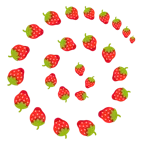 Wirbel + Erdbeere