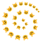 Wirbel + Katzengesicht