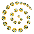 Wirbel + verkleidet