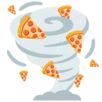 Wirbelsturm + Pizza