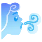Wind + ängstliches Gesicht