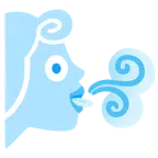Wind + irres Gesicht