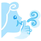 Wind + ermahnendes Gesicht