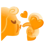Wind + oranges Herz
