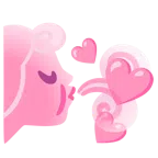 Wind + pinkes Herz