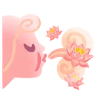 Wind + Lotusblüte