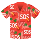 flor de hibisco + símbolo de socorro