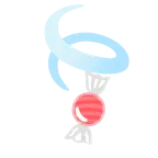 Blätter im Wind + Bonbon