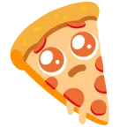 พิซซ่า 1 ชิ้น + หน้าอ้อนวอน