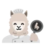 ทำอาหาร + ลามะ