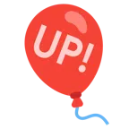 palloncino + pulsante UP!