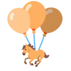 palloncino + cavallo