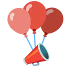 palloncino + megafono