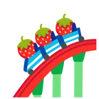 montagne russe + fragola