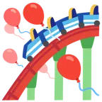 montagne russe + palloncino
